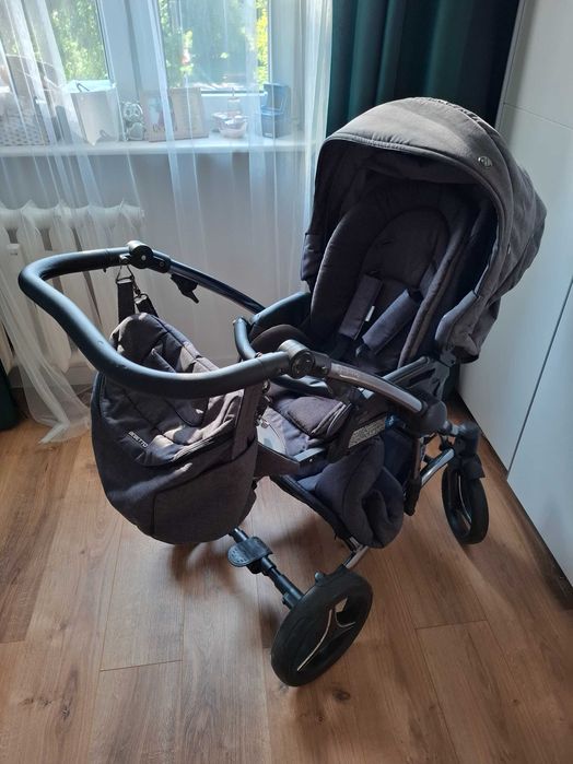 Wózek gondola+spacerówka 2w1 Bebetto Tito Premium Class
