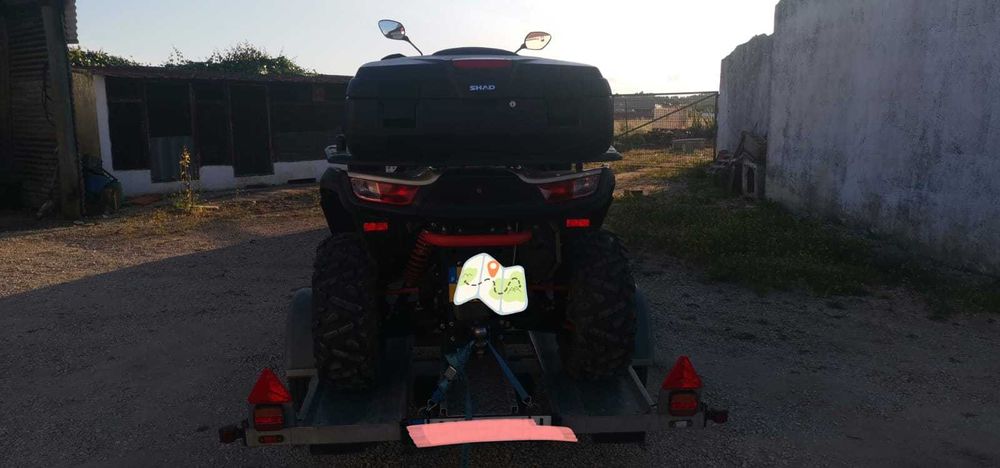 Moto 4 SEGWAY AT6LX + Reboque