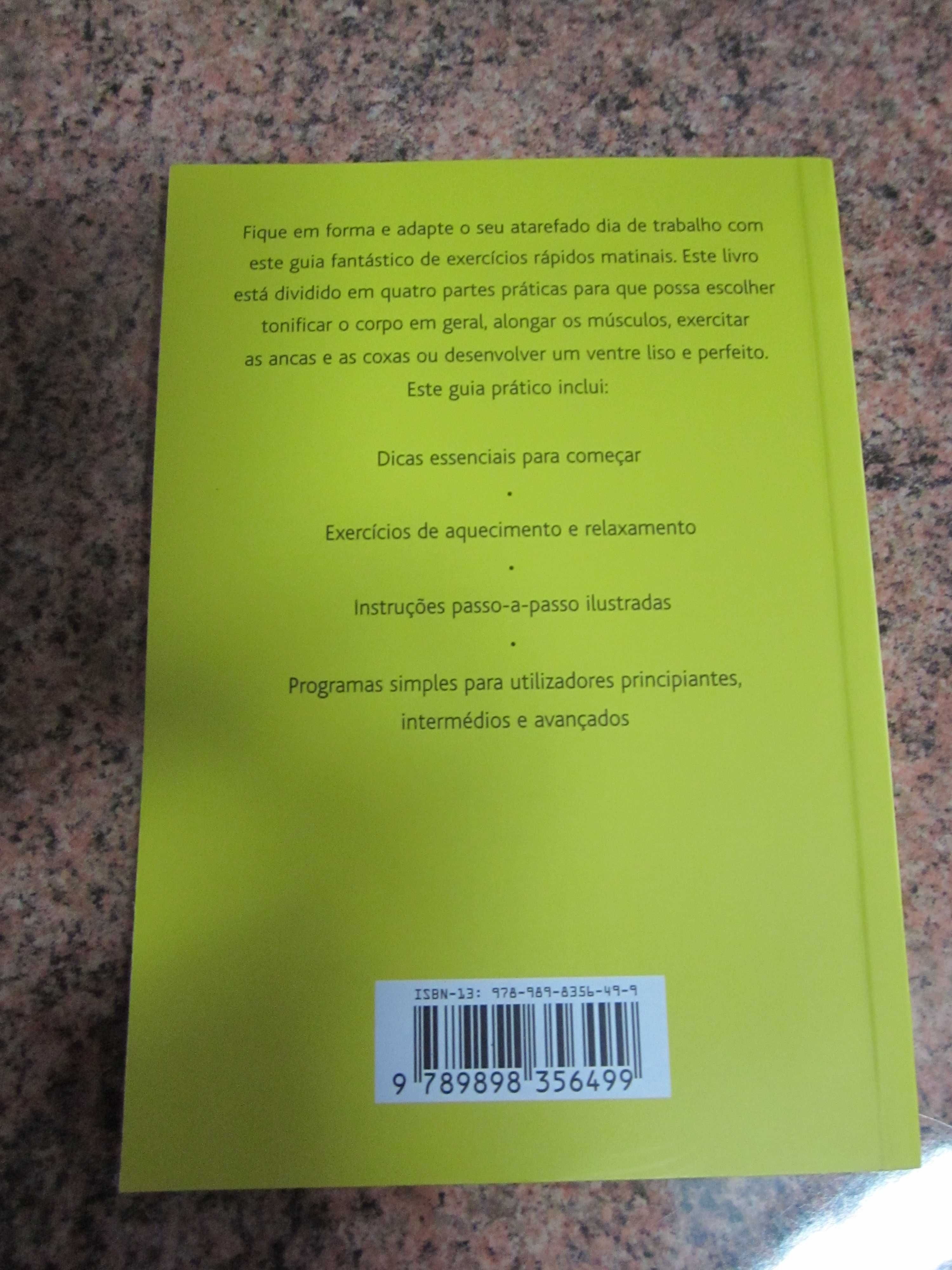 livro "em forma em 6 minutos"