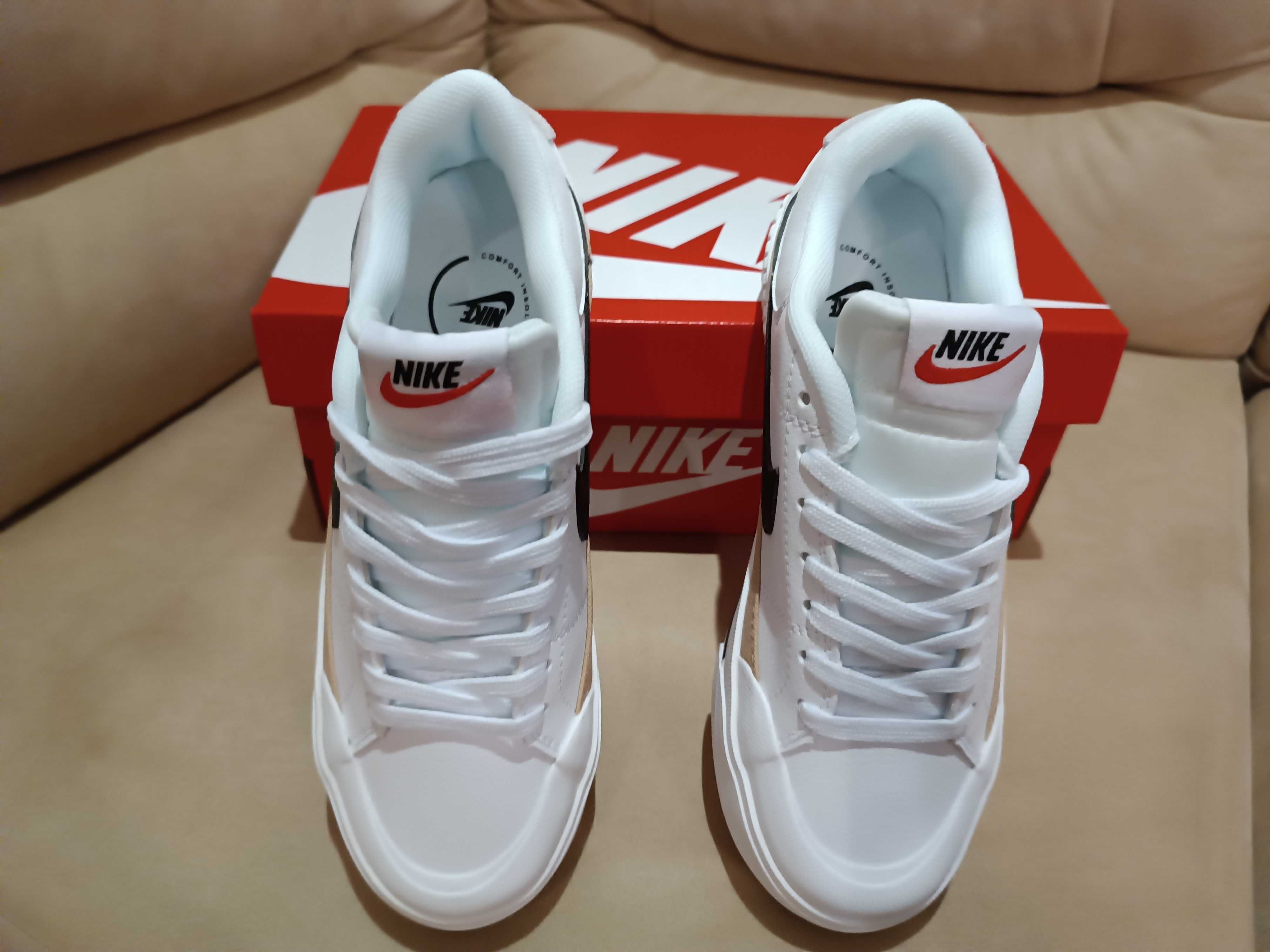Кроссовки Nike Blazer low 77 (шкіра)