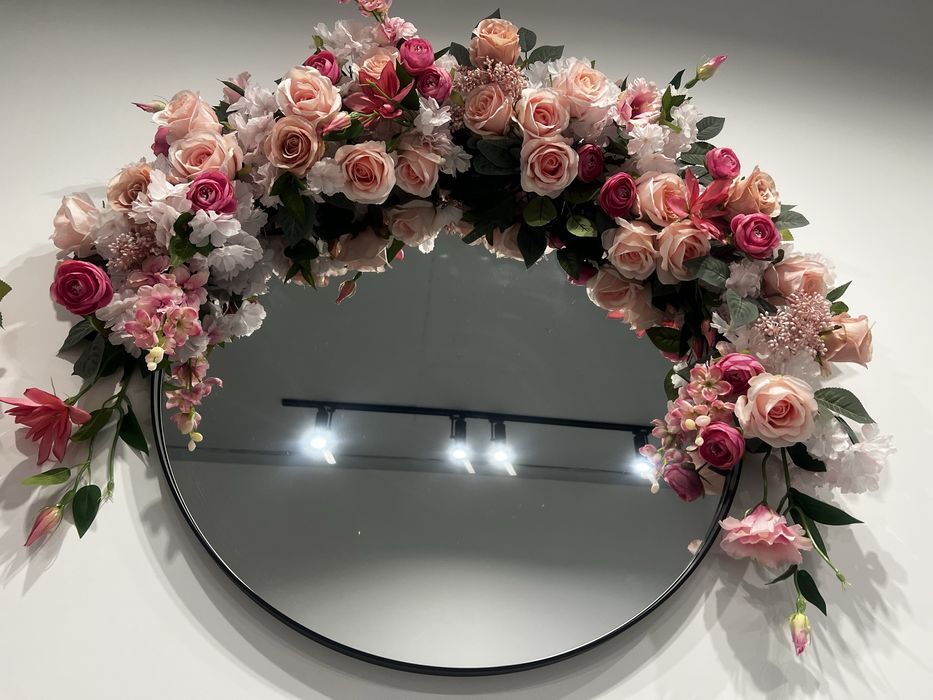 Дзеркала настінні (дзеркало настінне) з квітковим декором