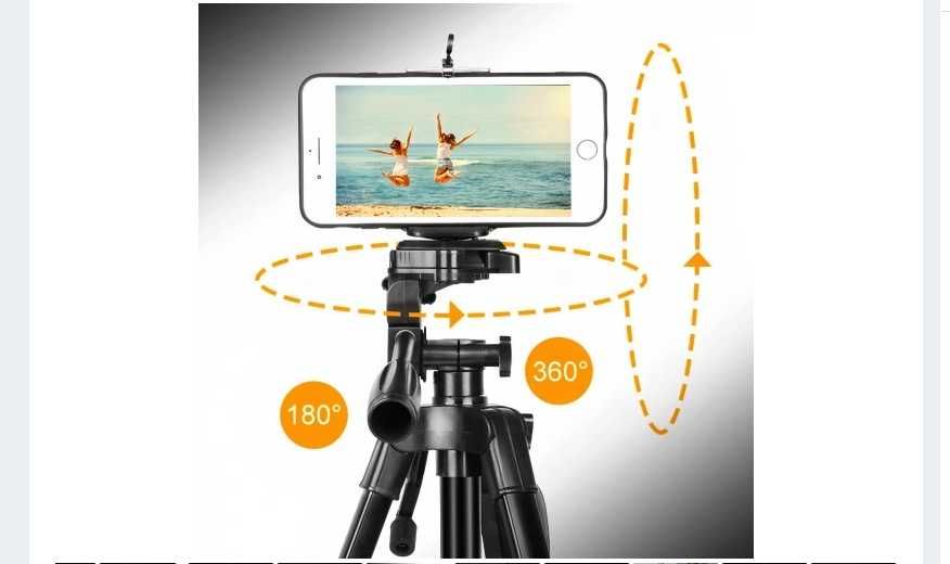 Statyw 110 cm  4W1 Pilot /Tripod / Uchwyt na telefon