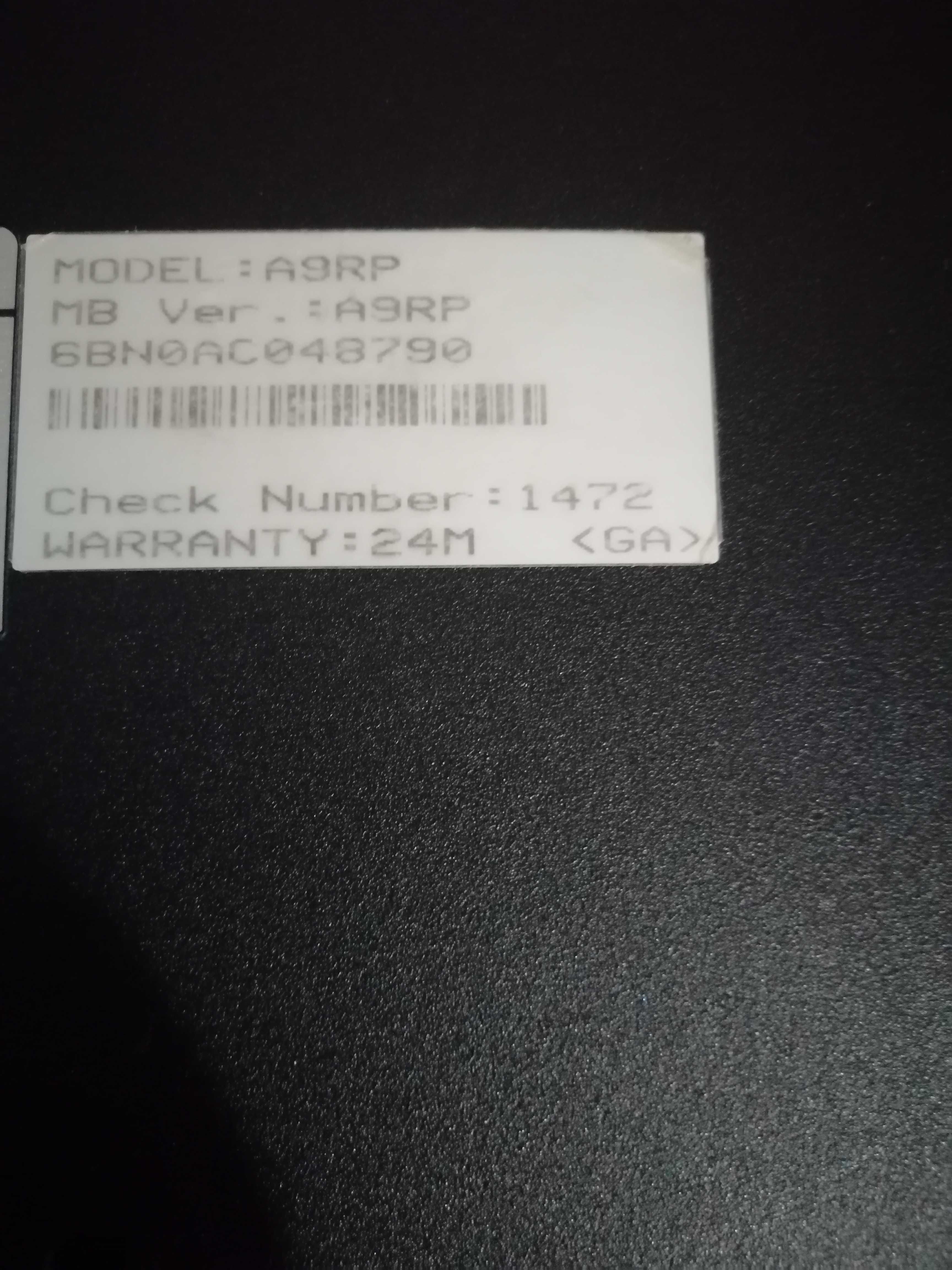 Продам ноутбук Asus A9RP.