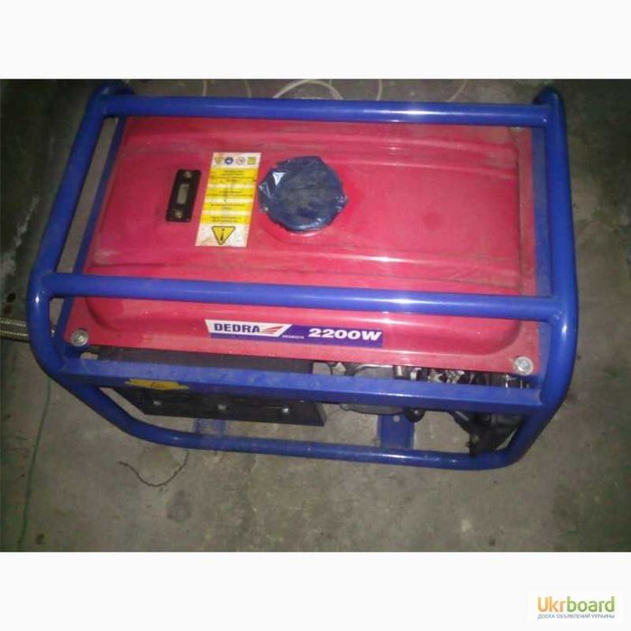 Генератор бензиновий  Dedra DEGB2510 2200 W