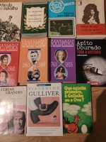 Lote 11 livros géneros variados