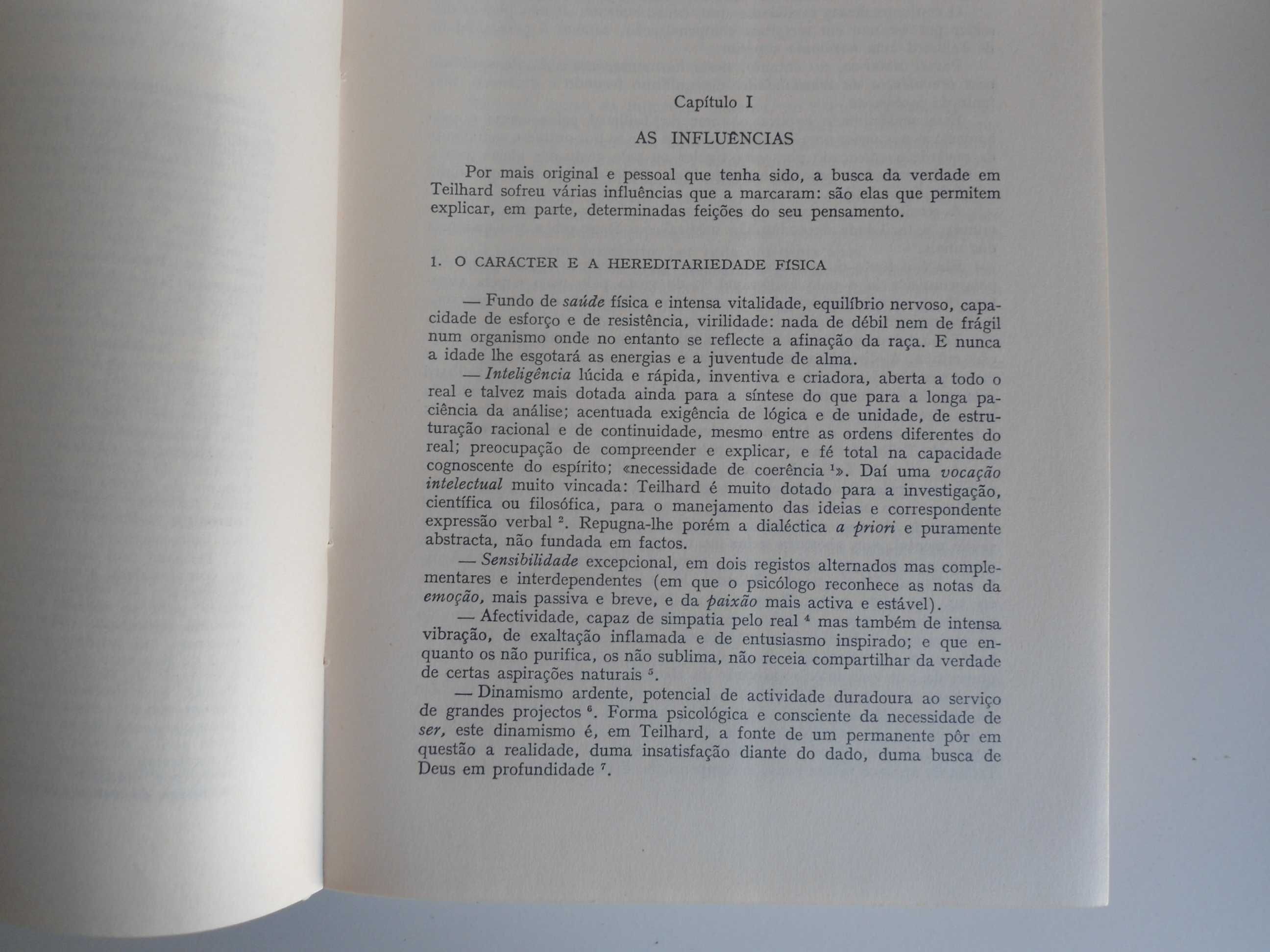 O Pensamento de Teilhard de Chardin por Émile Rideau
