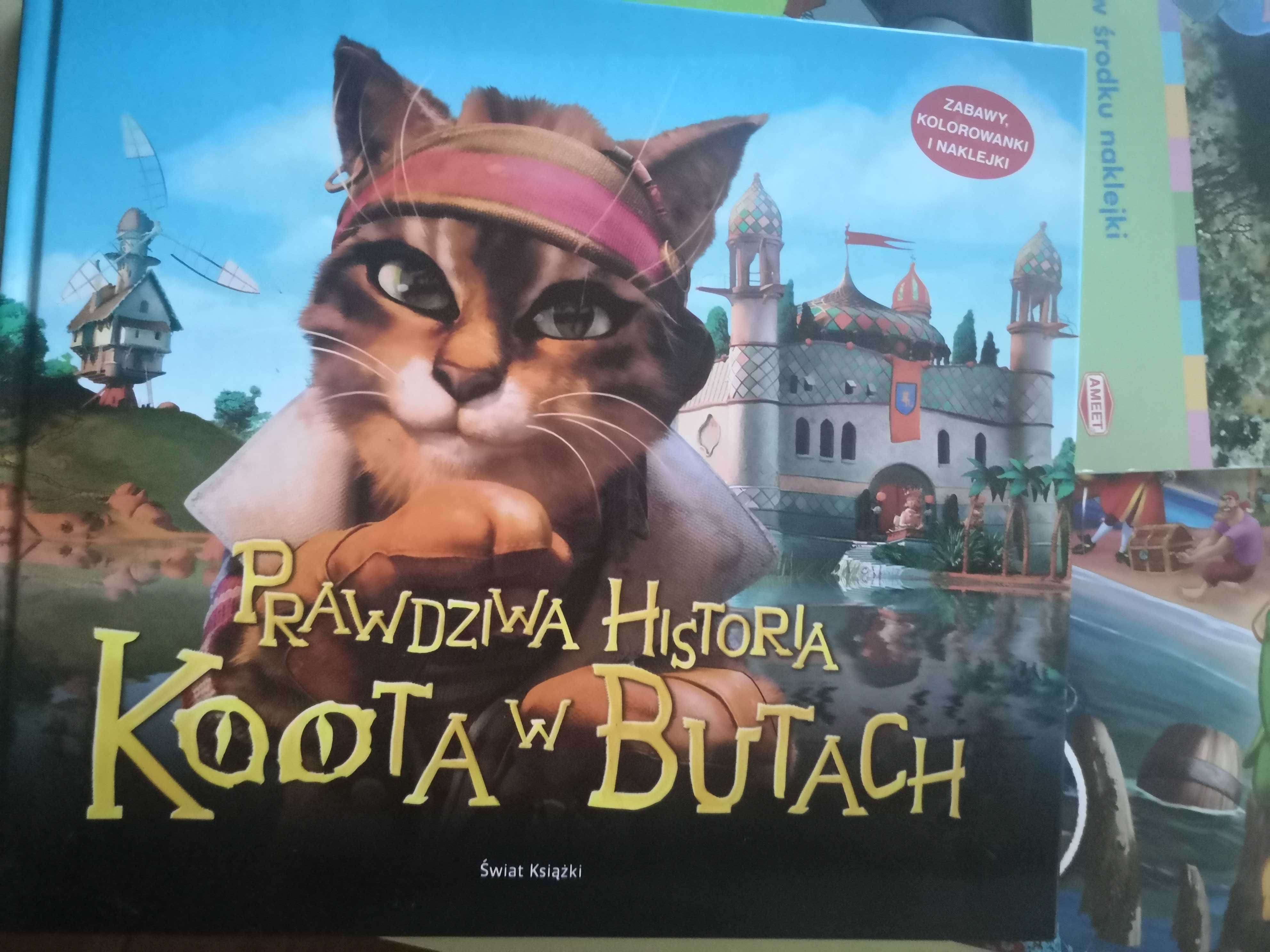 książka dla dzieci "Prawdziwa historia kota w Butach"