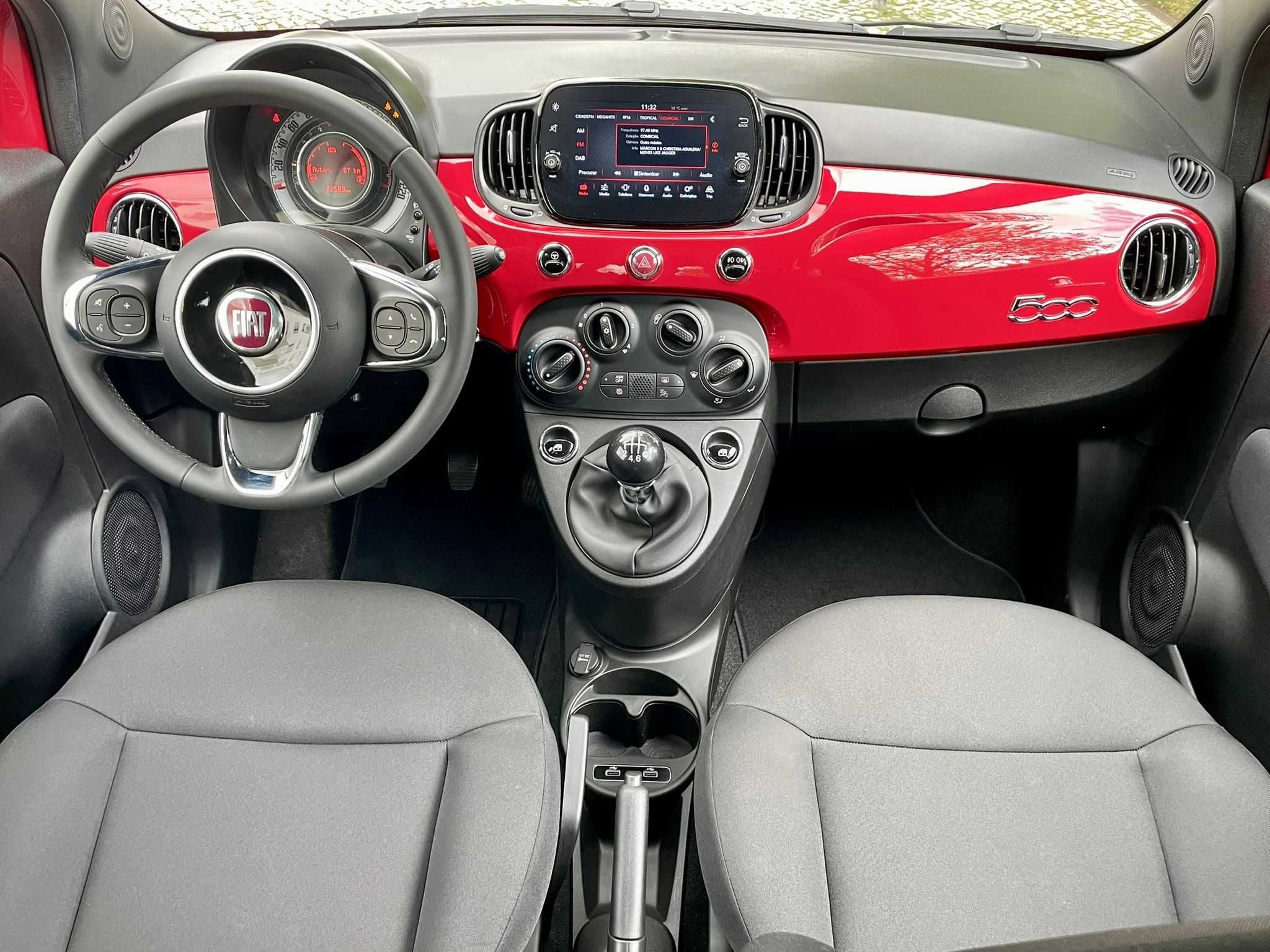 2023 Fiat 500 1.0 Hybrid (Gasolina) Club 70cv ( iva dedutível )