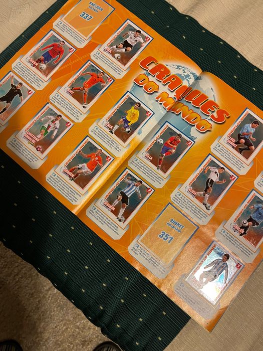 Caderneta Futebol 2010-11 Panini