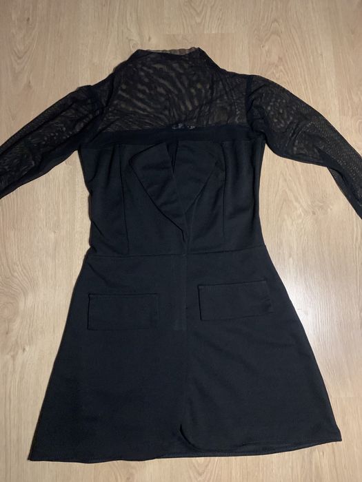 Сукня з сіткою чорне