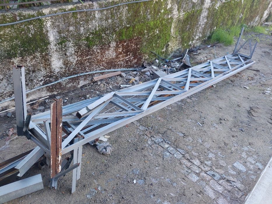 Viga maciça Ferro treliçada