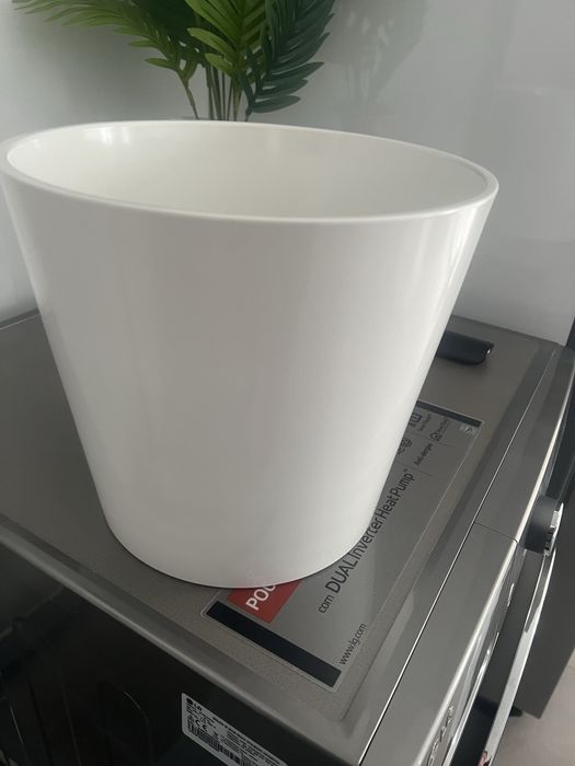 Vaso branco novo ikea