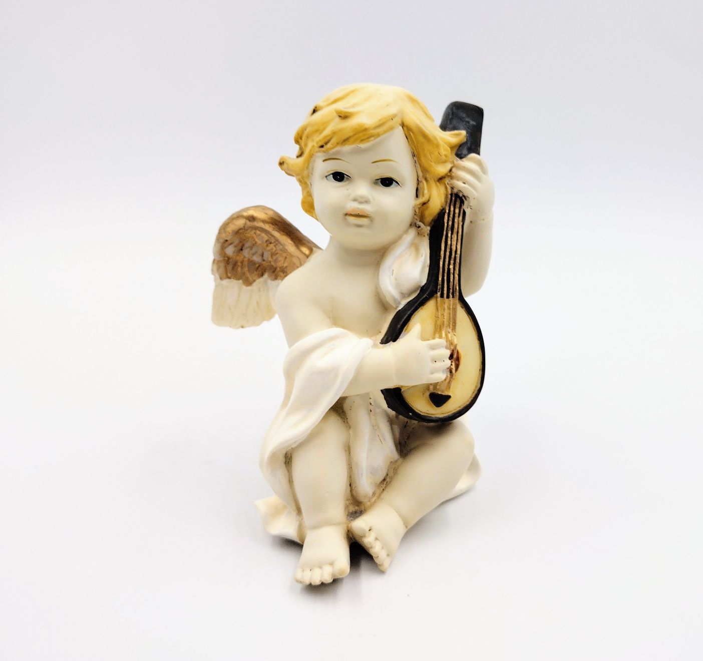 Anioł figurka aniołek Gilde Handwerk sygnowana retro vintage amorek