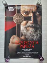 Plakat kinowy z filmu Egzorcysta papieża Russell Crowe