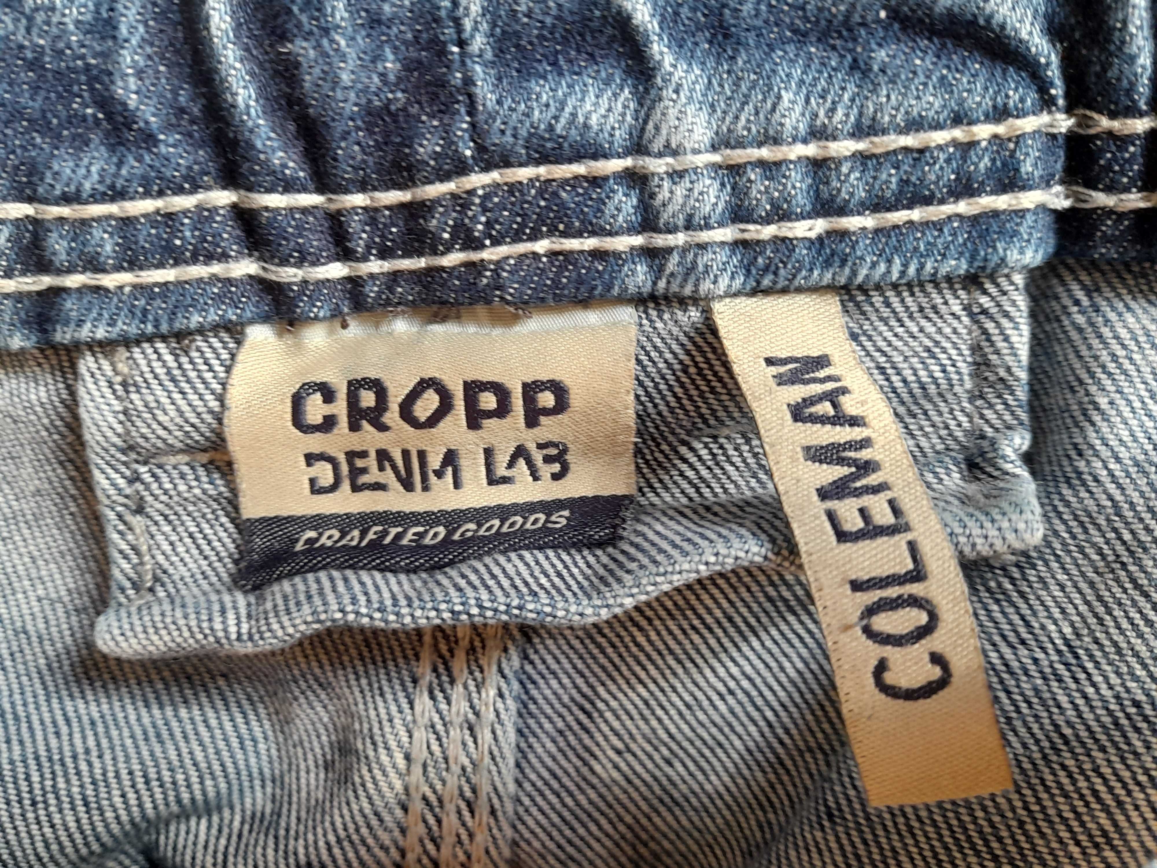 CROPP spodnie męskie jeansy niebieskie W36/L34