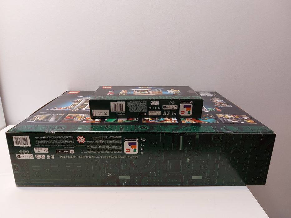 ENVIO GRATIS-LEGO 10350 Tudor Corner + 40757 Corner Kiosk (Icons)