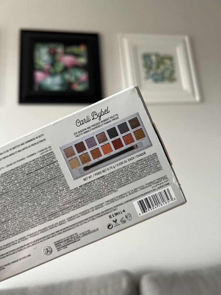 Paleta anastasia beverly hills carli bybel