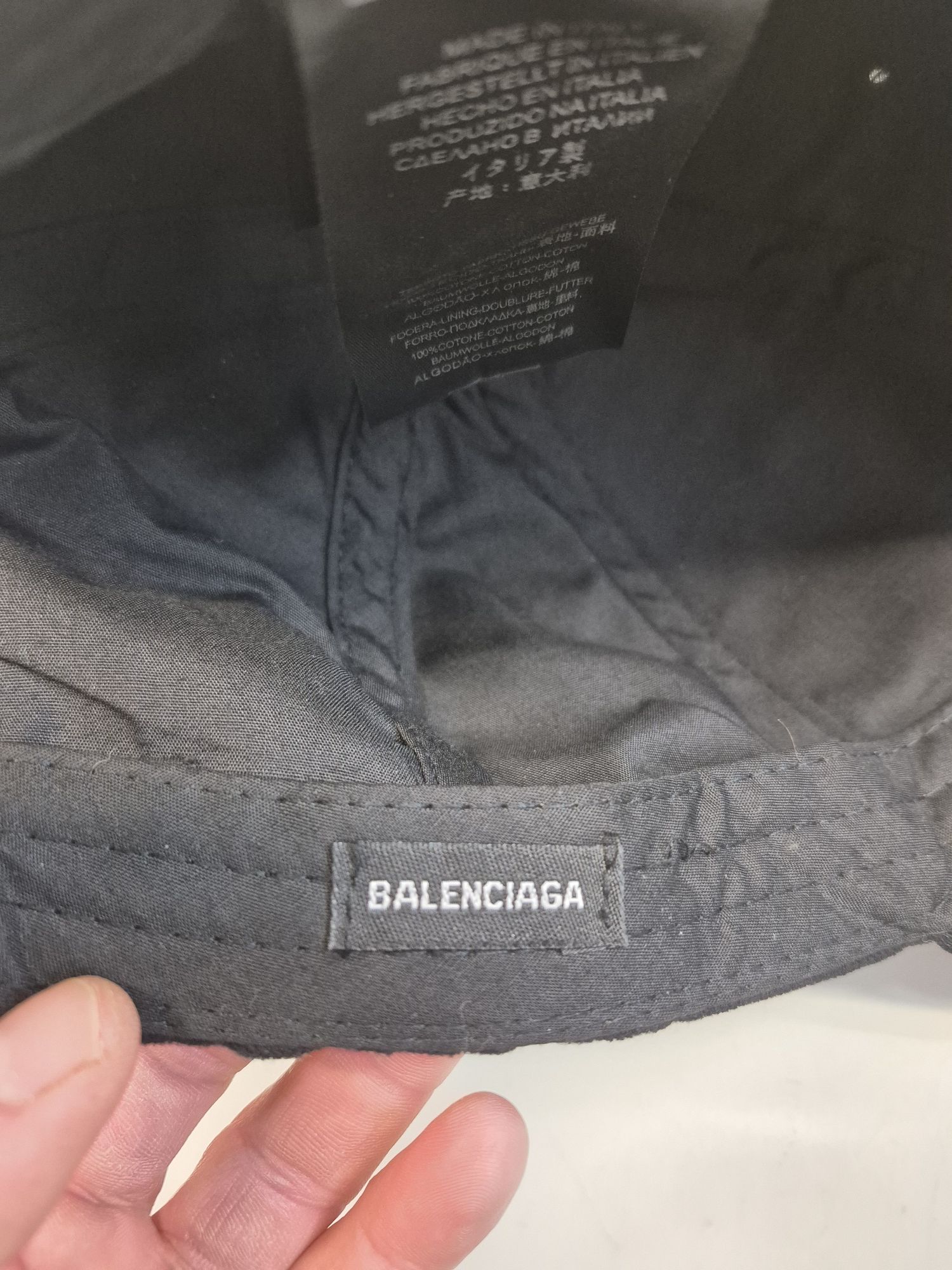 Czapka z daszkiem Balenciaga