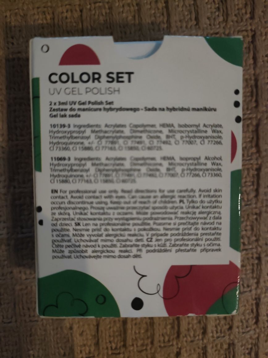 Neonail color set