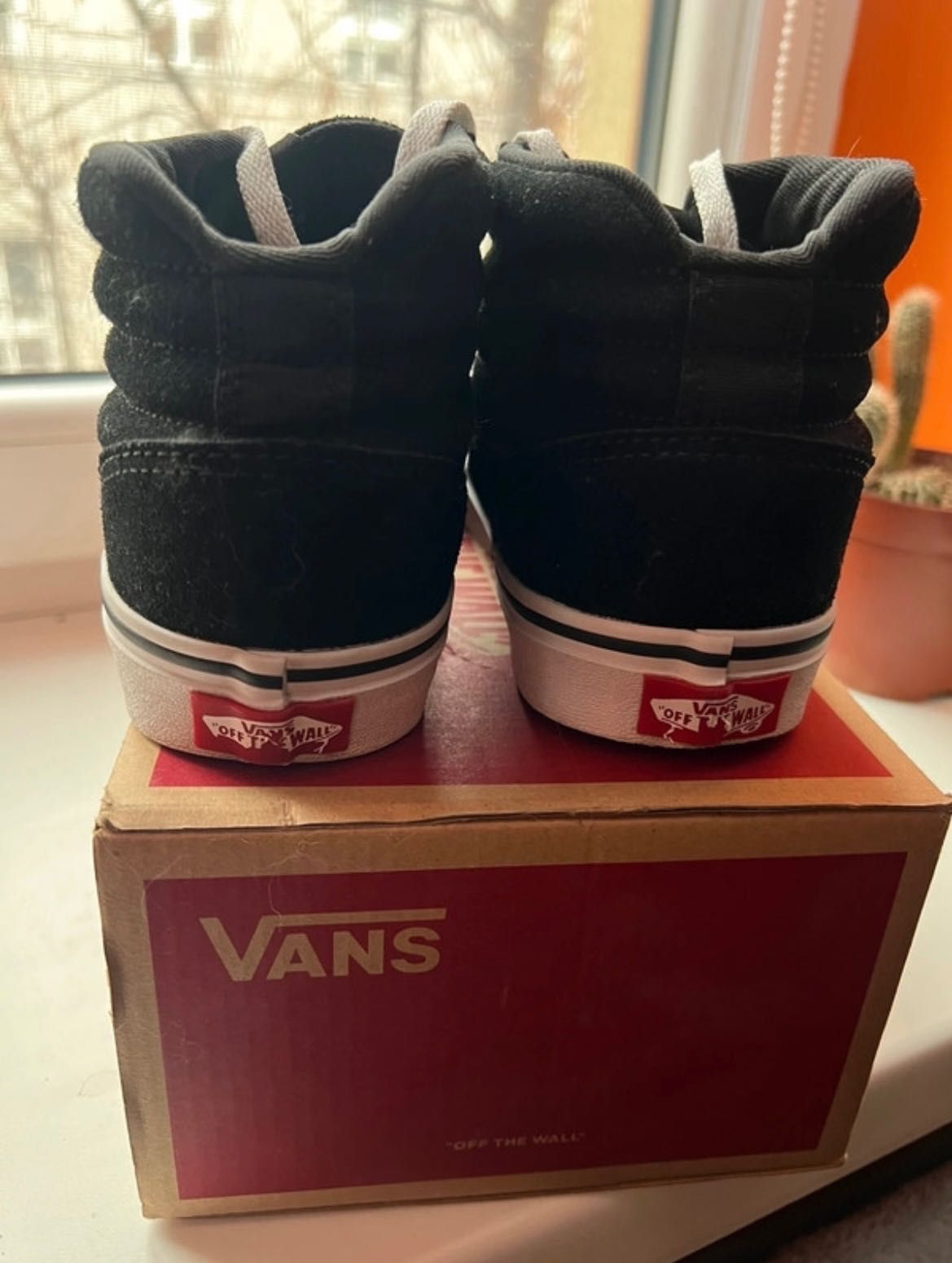 Vans tenisówki/skate s Ward Hi czarne buty sportowe