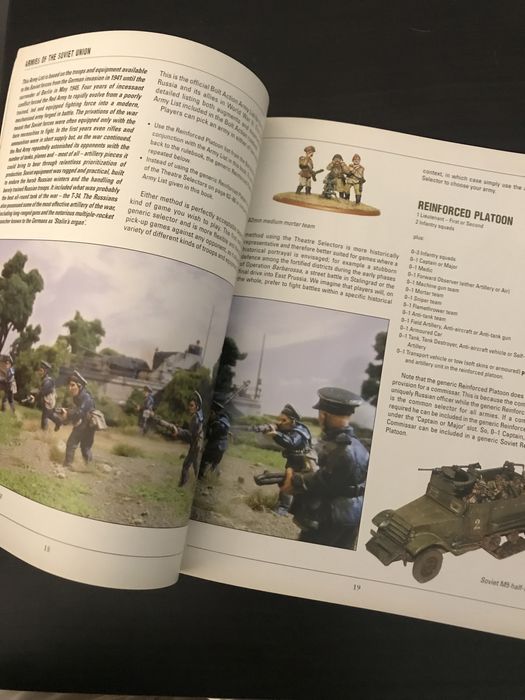 Wargames Bolt Action Soviet Union book livro