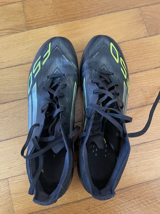 Chuteira F50 Pro FG Core Black-Iron Met-Lucid Lemon