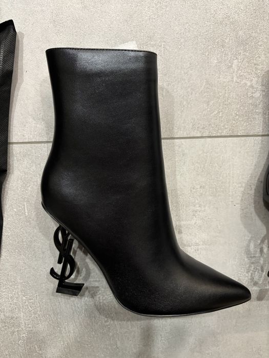 Czarne botki YSL Opyum | Nowe | 36