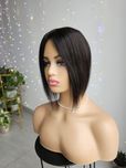 Tupet topper Mila II premium włosy naturalne w całości tkane ręcznie