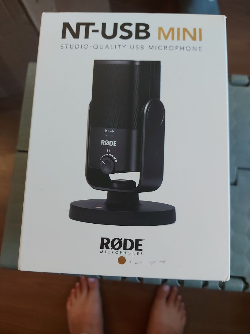 Мікрофон студійний/ для ПК / для подкастів Rode NT-USB Mini