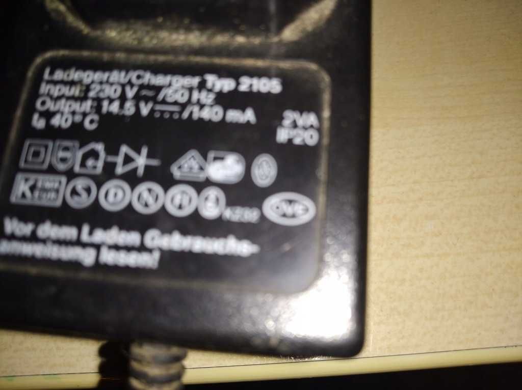 Oryginalna ładowarka Gardena 14,5v