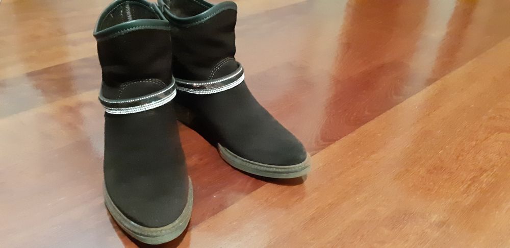 Botas Camurça Castanha - Foreva - como novas