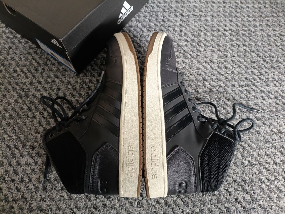 Buty męskie adidas rozmiar 46 wyższe ocieplane