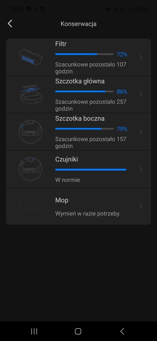 Robot sprzątający, Roborock S5 max, Xiaoimi, Roomba,
