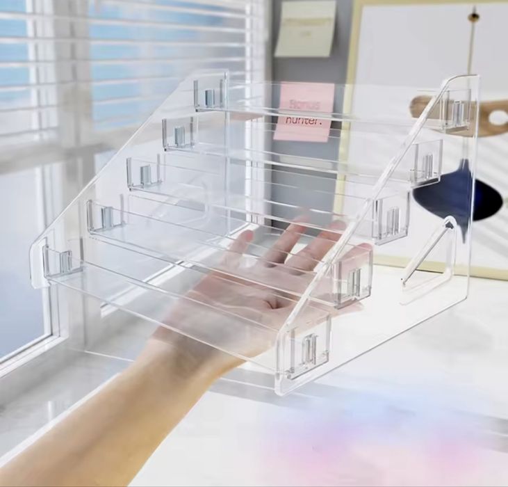 Organizador Transparente de Maquiagem — Acrílico