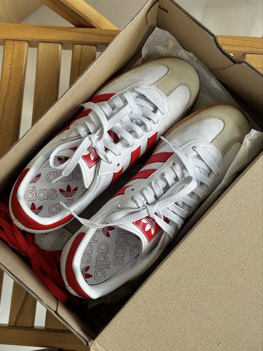 Шкіряні кросівки adidas Originals Samba OG оригінал 40 розмір