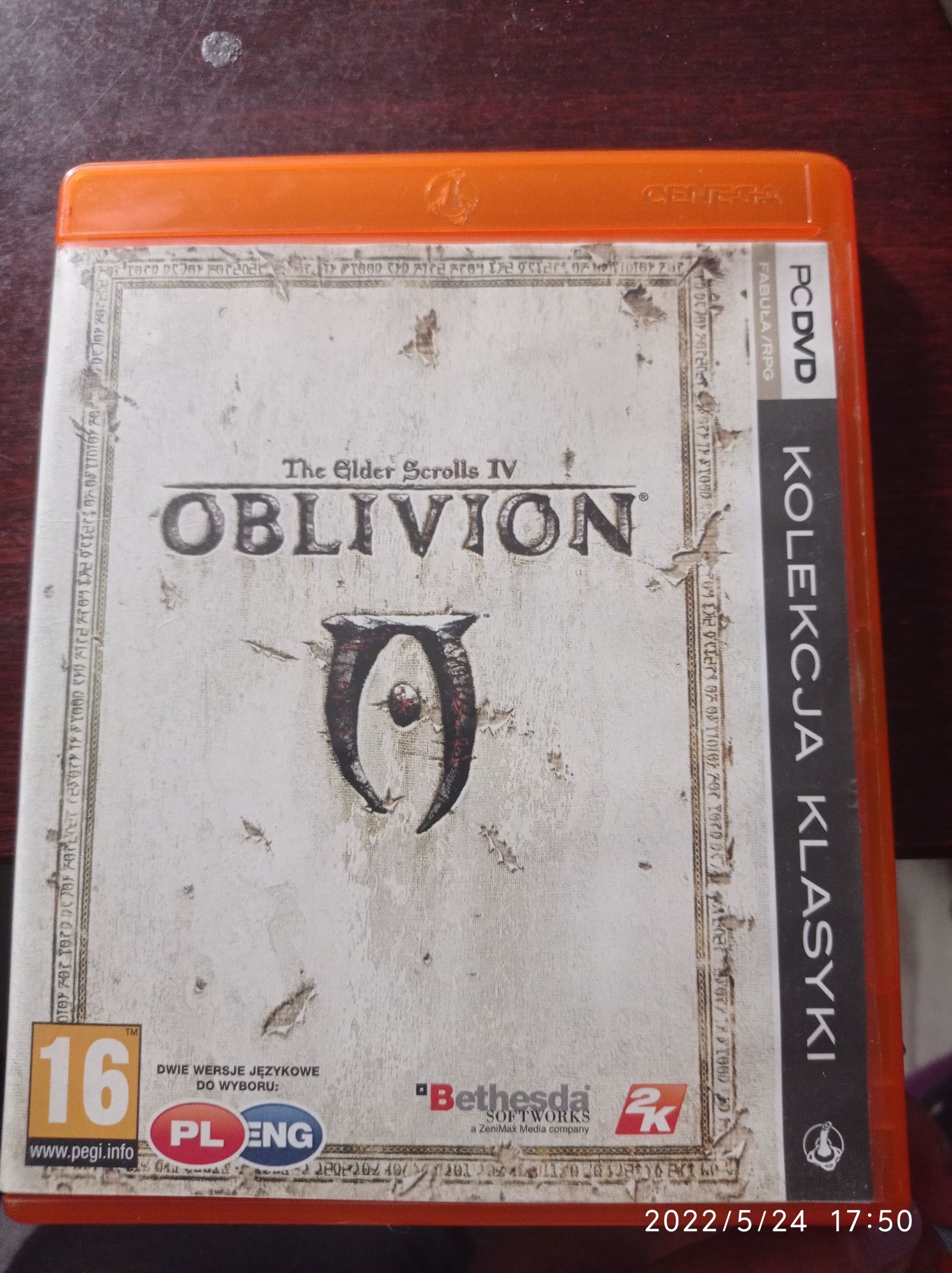 Gra Pc Oblivion Pl i Eng