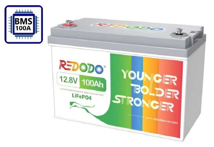 Акумулятор Redodo 12V 100Ah Deep Cycle LiFePO4 Batterie
