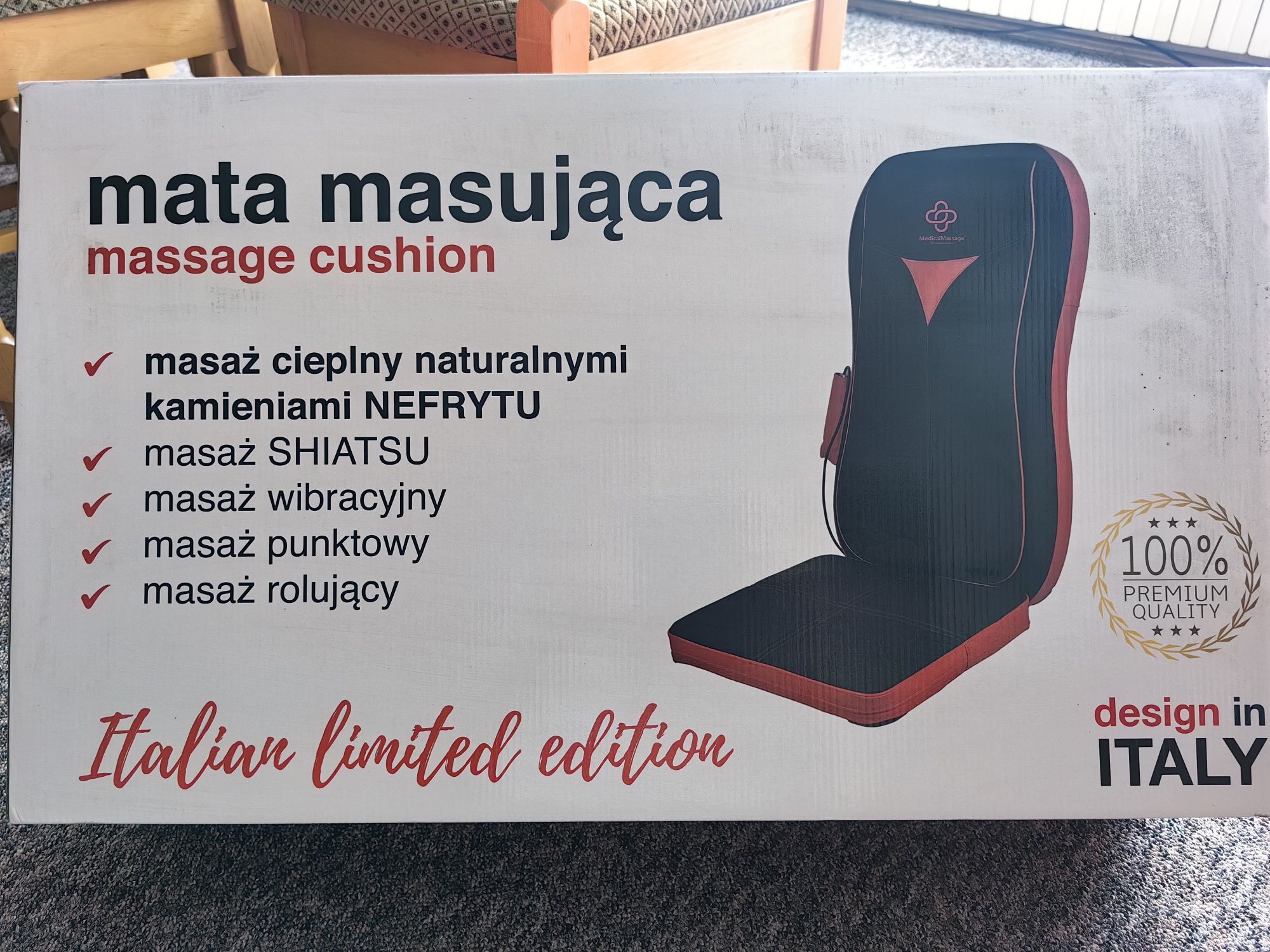 Mata masująca kamienie nefrytu