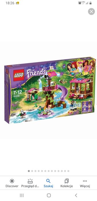 Klocki LEGO Friends Baza ratownicza 41038