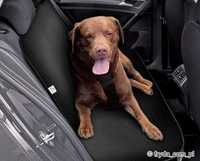 Mata dla psa do samochodu na siedzenie z mocnej ekoskóry