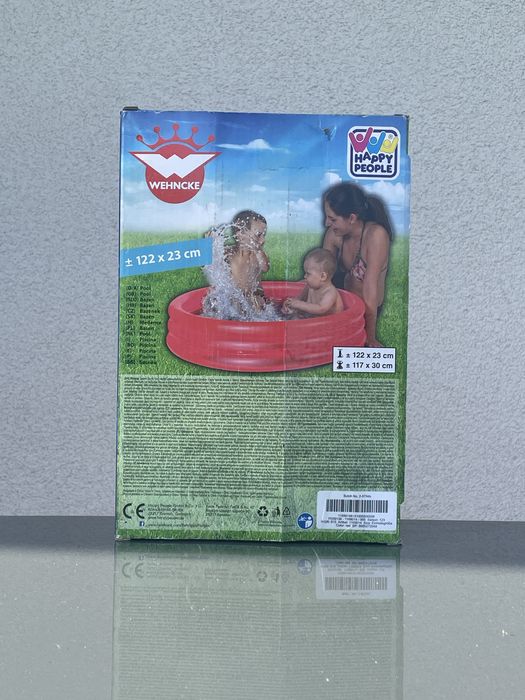 Basen dla dzieci - czerwony