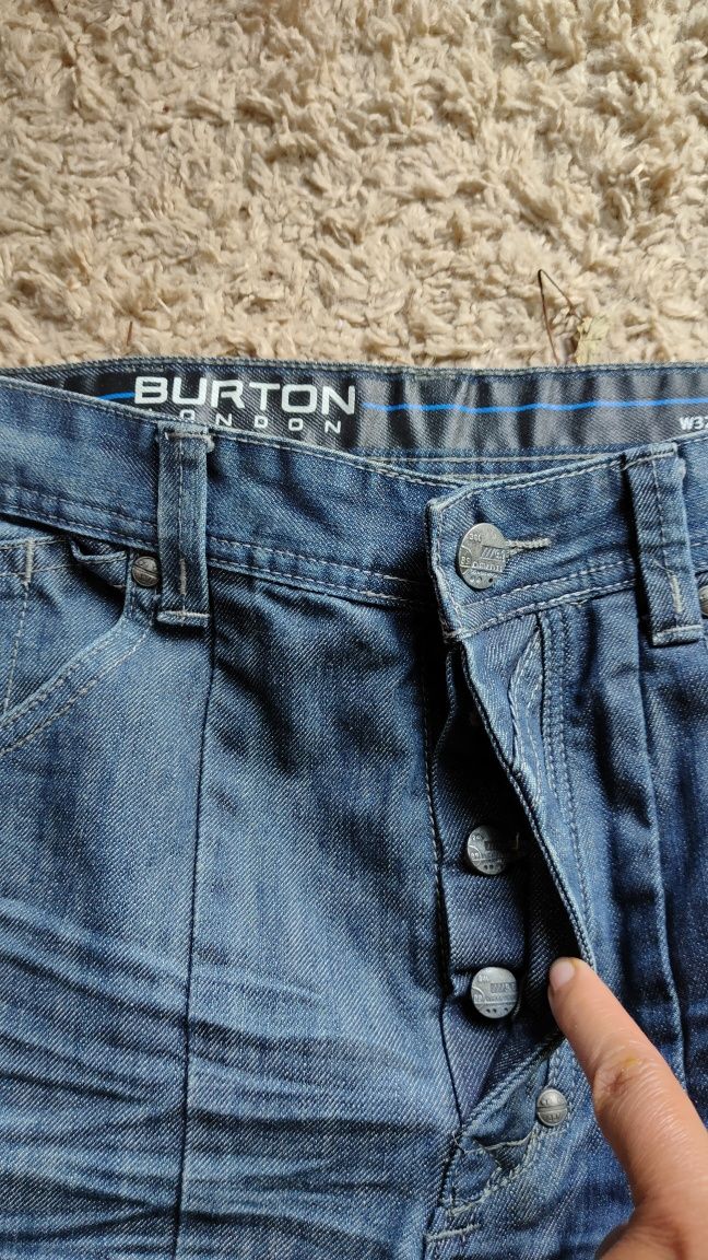 Мужские  бриджи джинсовые BURTON W32