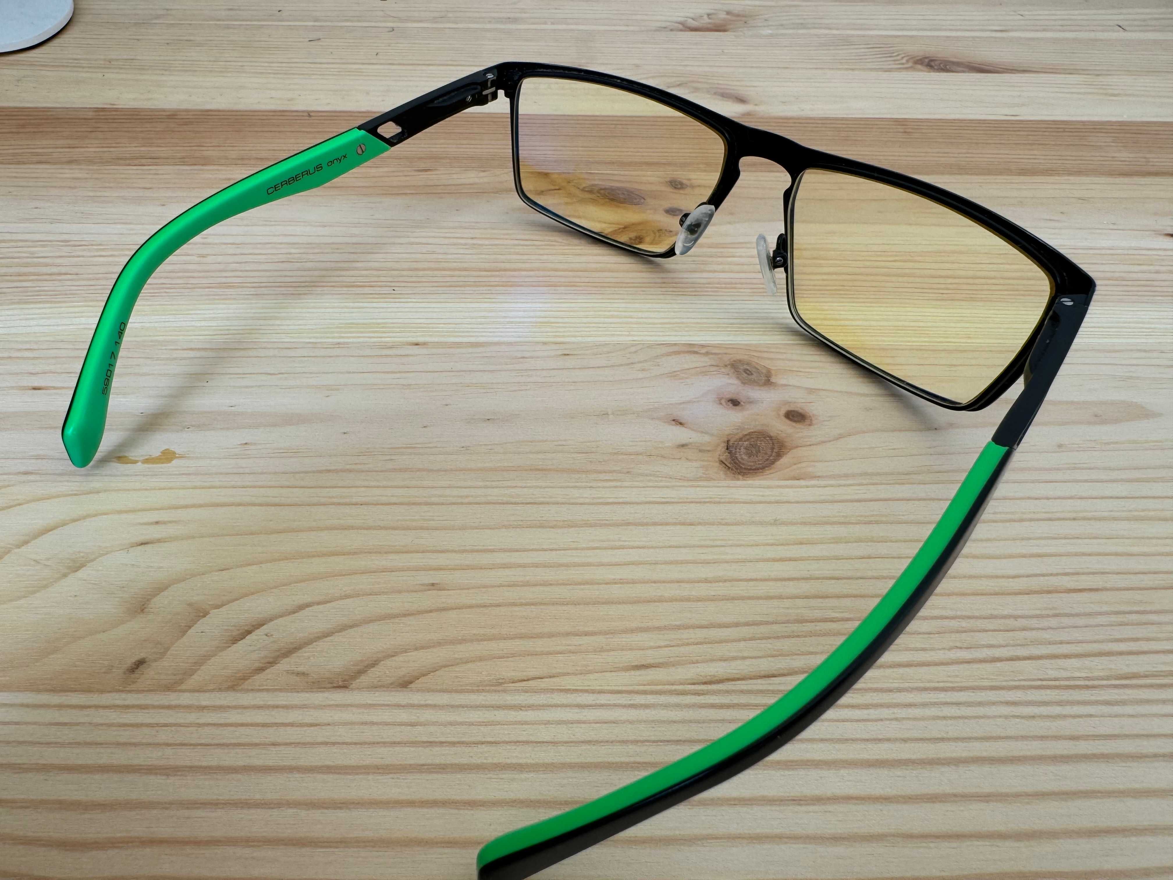 Gunnar Razer Cerberus Onyx Amber
Окуляри для компʼютера, для геймерів