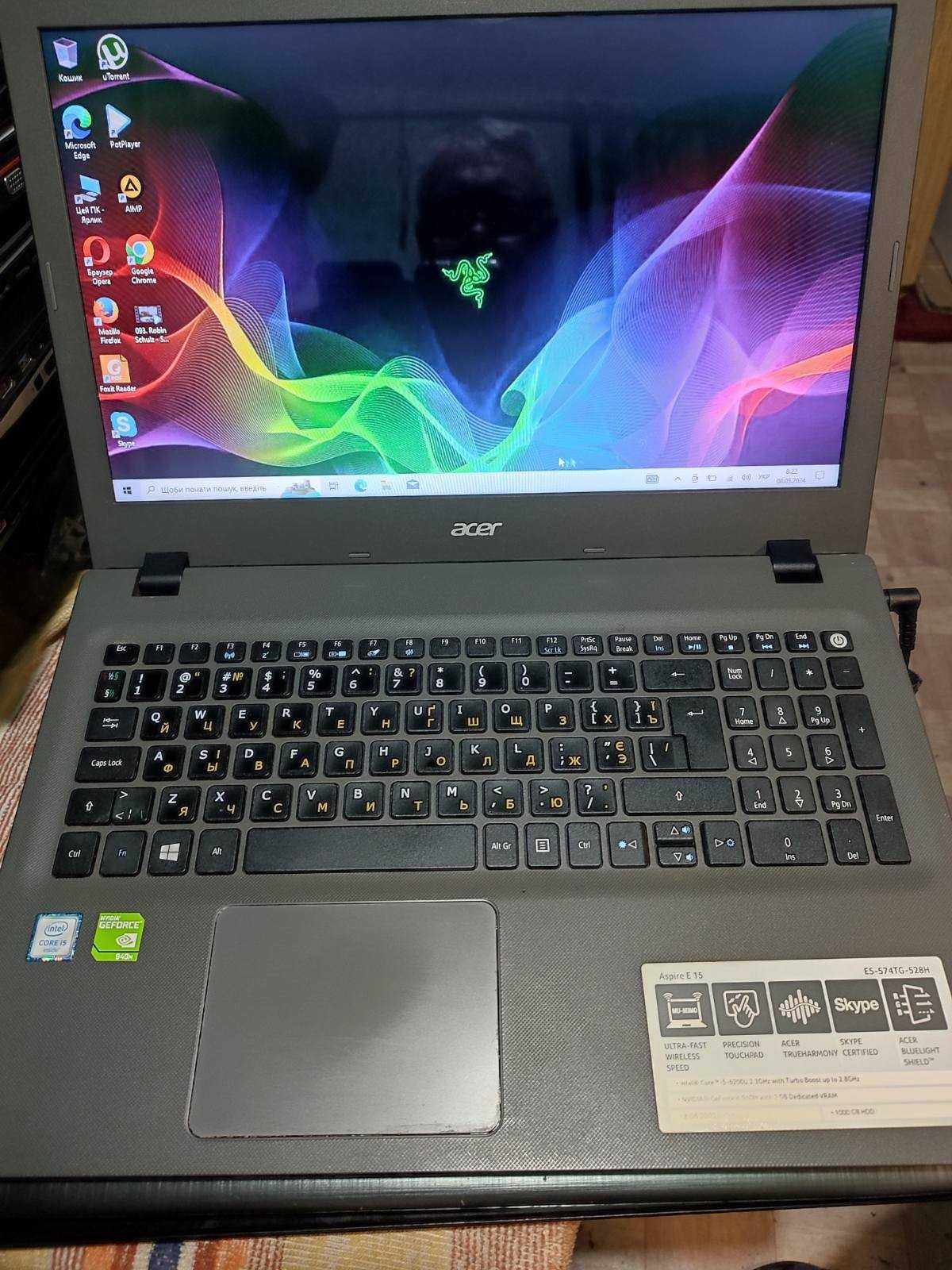 Игровой ноутбук Acer Aspire E5-574G-54Y2