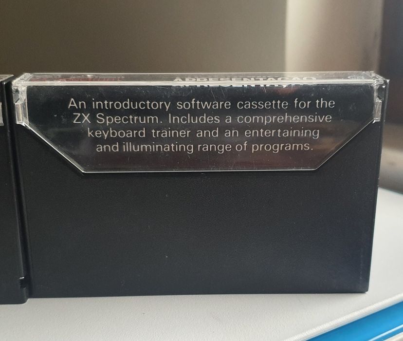 ZX Spectrum- 3 K7 de Apresentação - de 3 países, PT, UK e ES