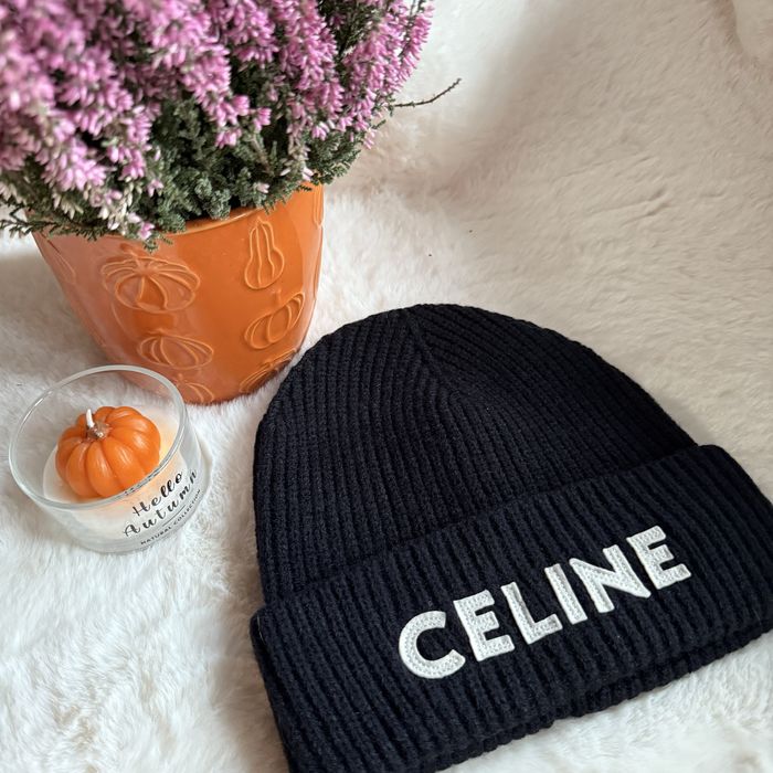 Czapka Celine Damska kaszmir i wełna