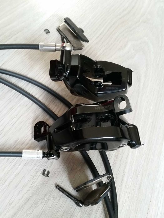 SRAM Code RSC hamulec tarczowy jak nowy p+t nowe klocki+płyn Avid