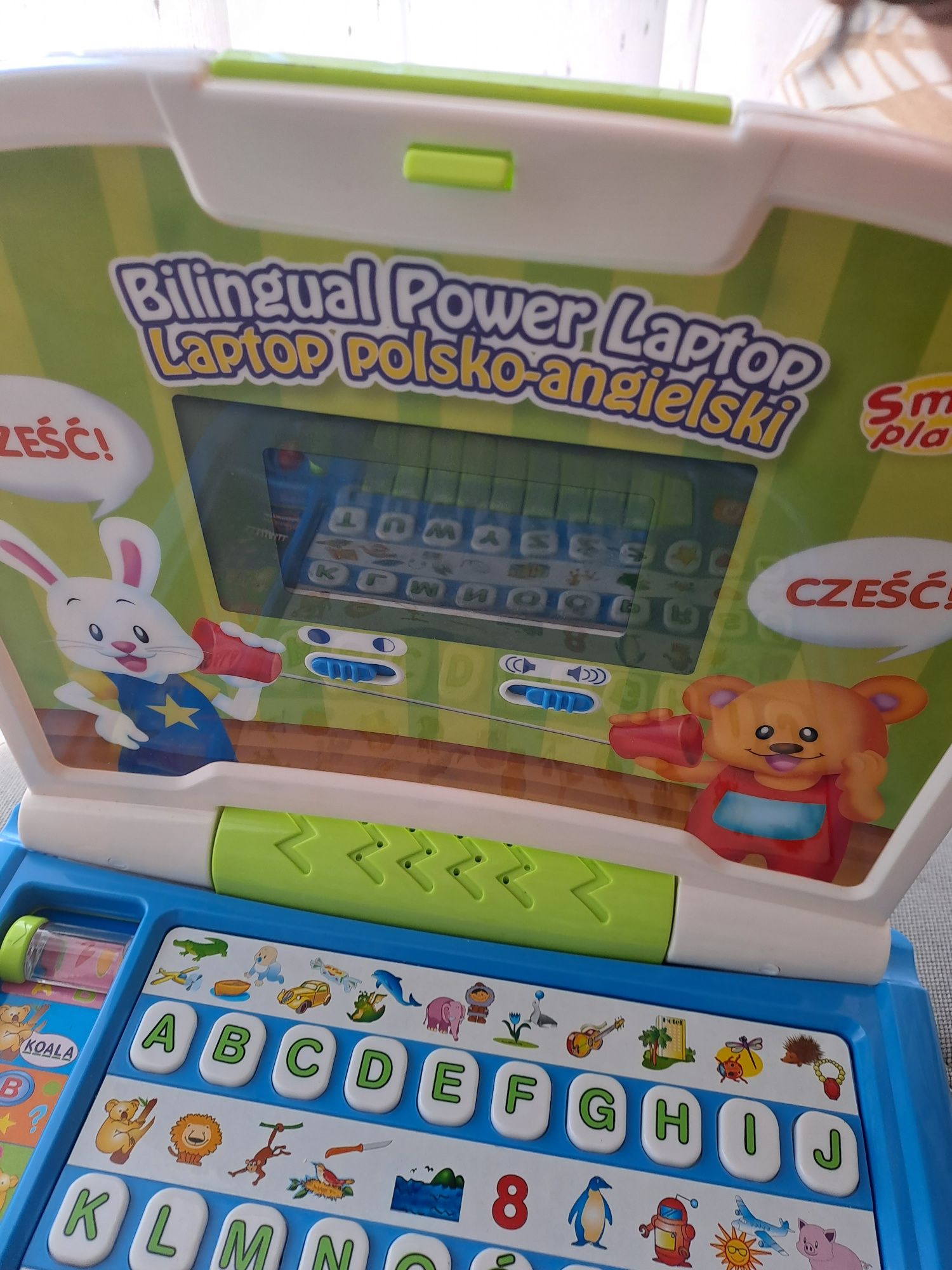 Smily Play, laptop dwujęzyczny, zabawka edukacyjna