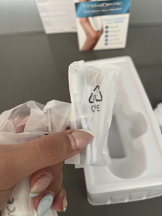 Aplicador de creme com 5 tipos diferentes de terapias selado c garanti