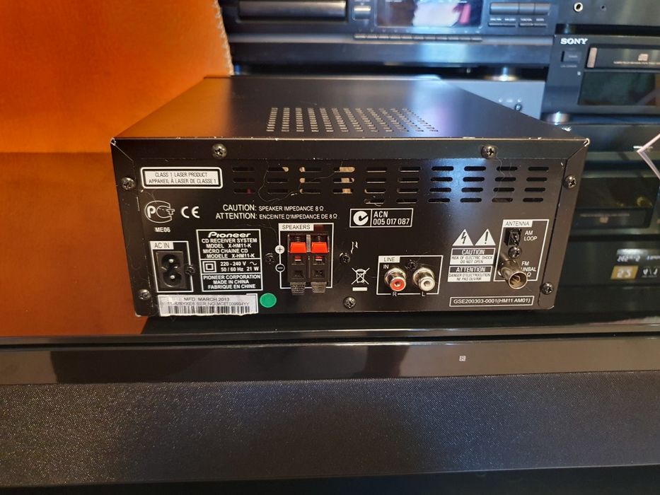 Wieża Pioneer X-HM11 stereo